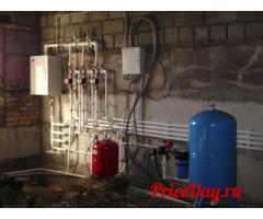 Монтаж отопления и водоснабжения